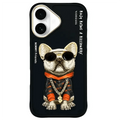 Nimmy 3D Embroided Hard Case for iPhone 16 Pro - Ktusu