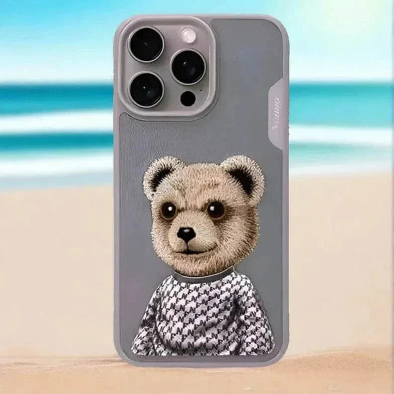 Nimmy 3D Embroided Hard Case for iPhone 16 Pro - Ktusu