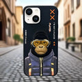 Nimmy 3D Embroided Hard Case for iPhone 16 Pro iPhone 16 Pro / Gorilla - Ktusu