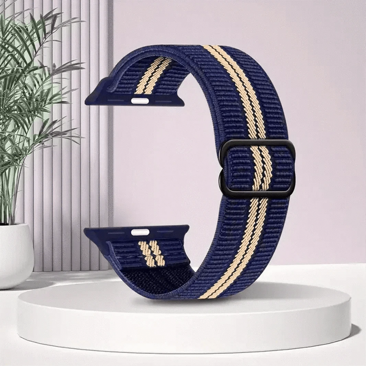 Nylon Soft Elastic Adjustable Band for Apple Watch 42 | 44 | 45 | Ultra 49 | 46mm S10 - Ktusu