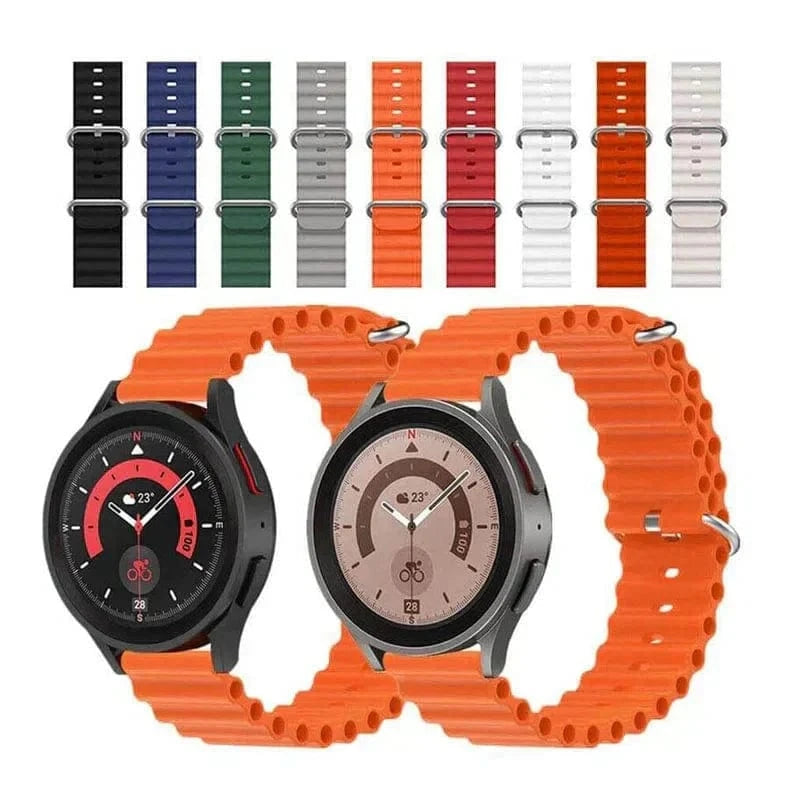 Ocean Silicone Band for Smartwatch 20mm - Ktusu