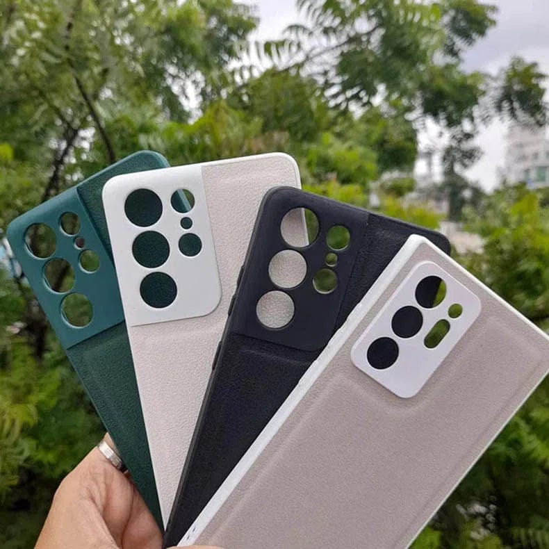 Pebble PU Leather Hard Case for Samsung S21 Plus - Ktusu