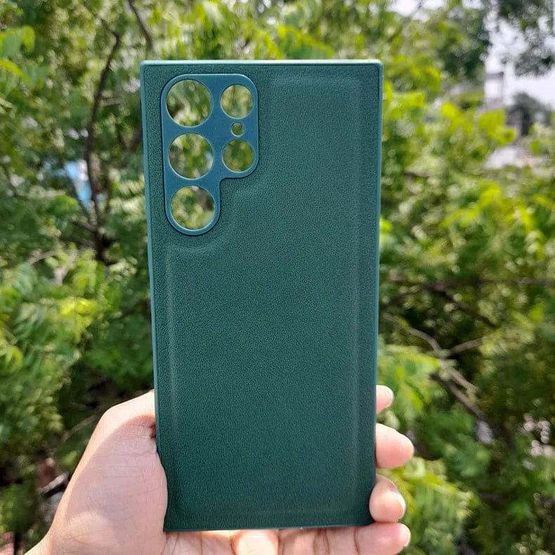 Pebble PU Leather Hard Case for Samsung S21 Plus - Ktusu