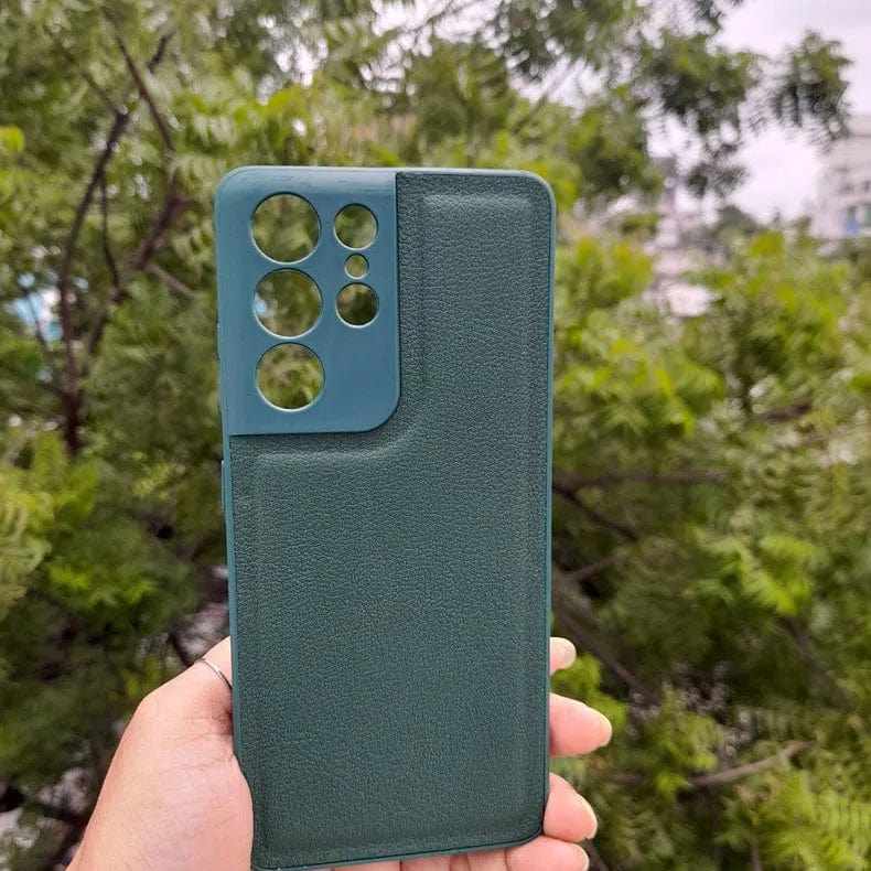 Pebble PU Leather Hard Case for Samsung S21 Plus - Ktusu