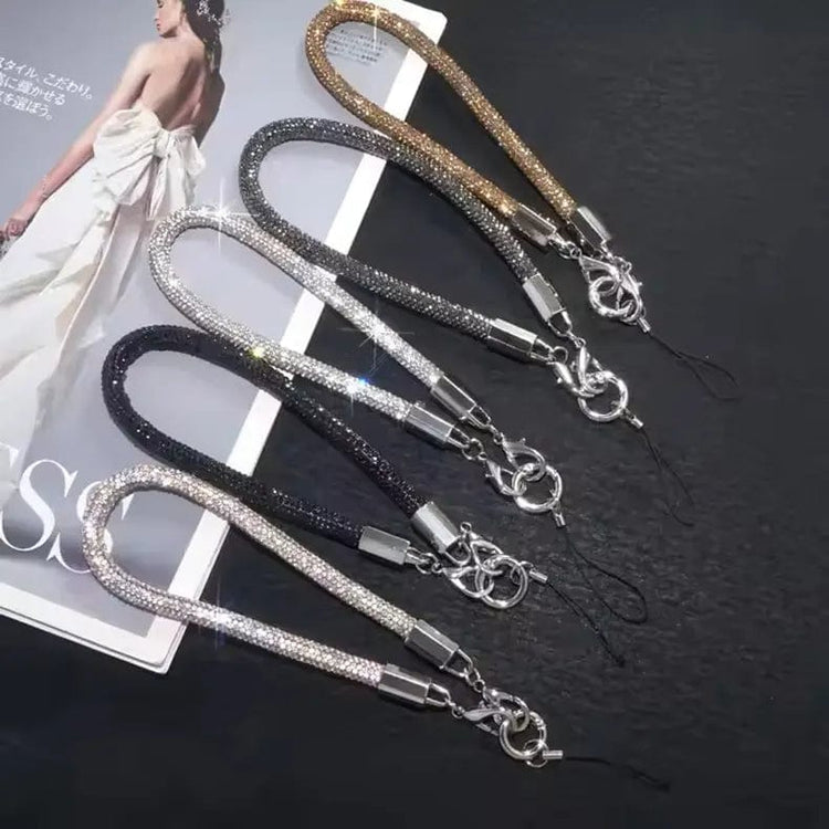 Phone Charm Strap Rhinestone Bling Lanyards - Ktusu