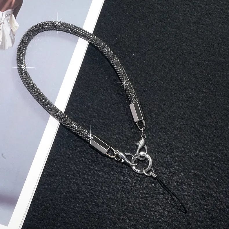 Phone Charm Strap Rhinestone Bling Lanyards - Ktusu