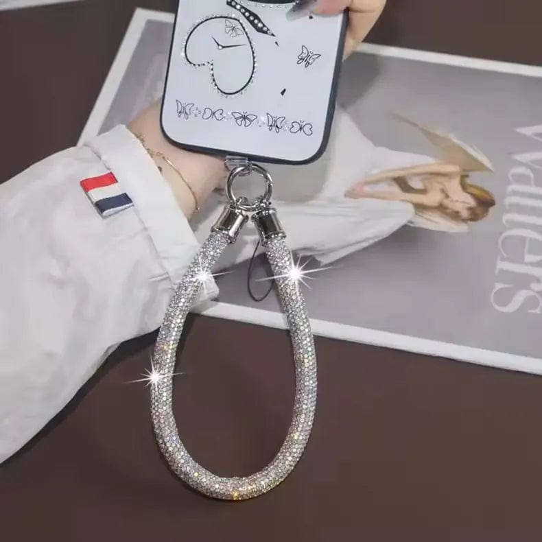 Phone Charm Strap Rhinestone Bling Lanyards - Ktusu
