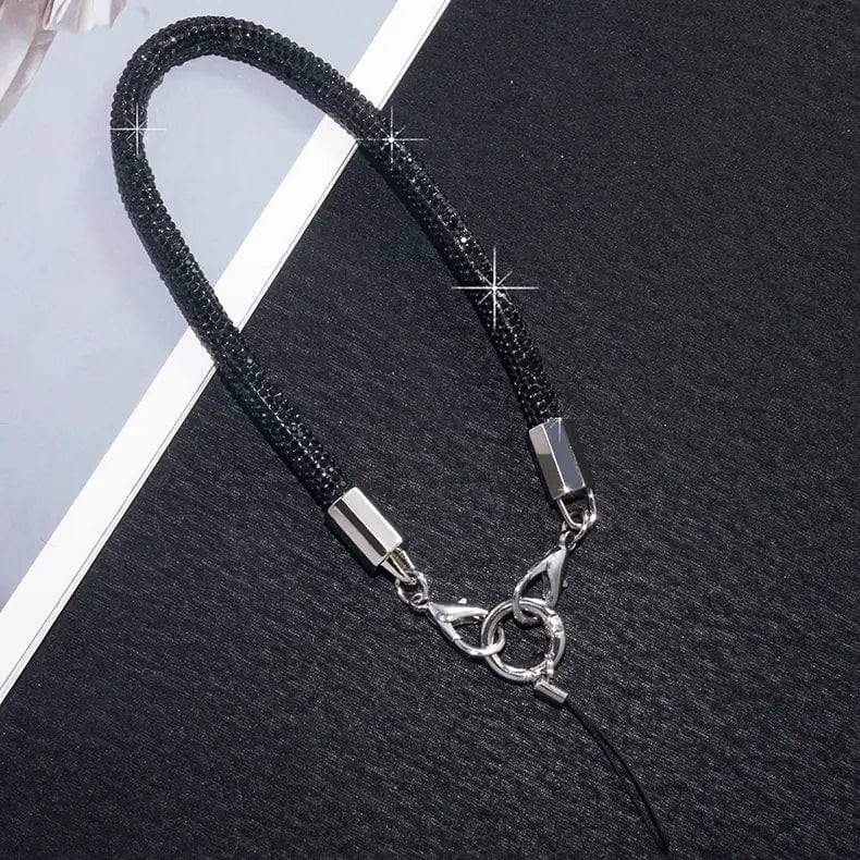 Phone Charm Strap Rhinestone Bling Lanyards - Ktusu