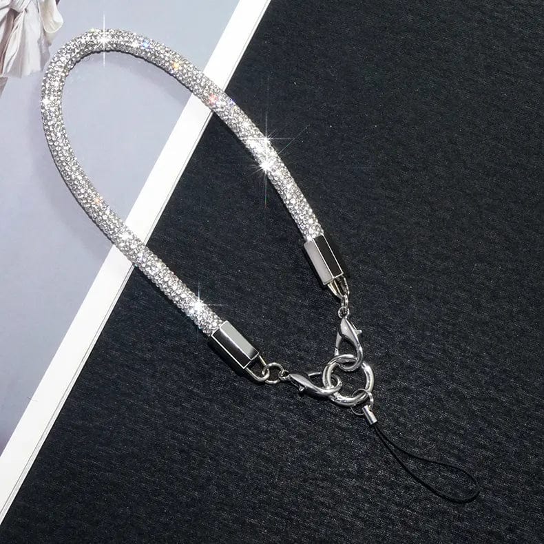 Phone Charm Strap Rhinestone Bling Lanyards - Ktusu