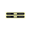 Phone Speaker Dustnet Stickers for iPhone Pack Of 2 / Dark Titaniun Blue - Ktusu