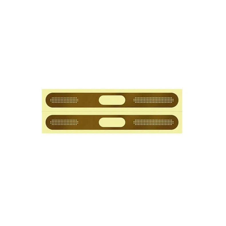 Phone Speaker Dustnet Stickers for iPhone Pack Of 2 / Gold - Ktusu