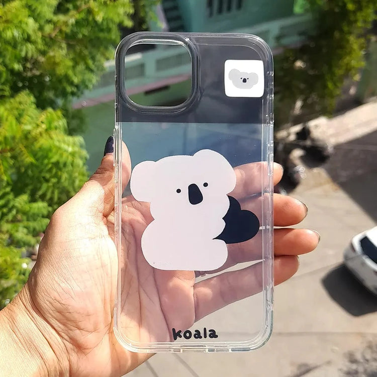 Printed Hard PC Case for iPhone 16 iPhone 16 / Koala - Ktusu