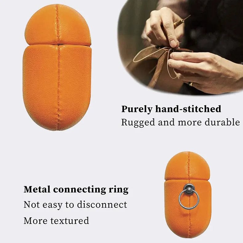 PU Leather Dual Layer Hard Cover for Airpods Pro | Pro 2 - Ktusu