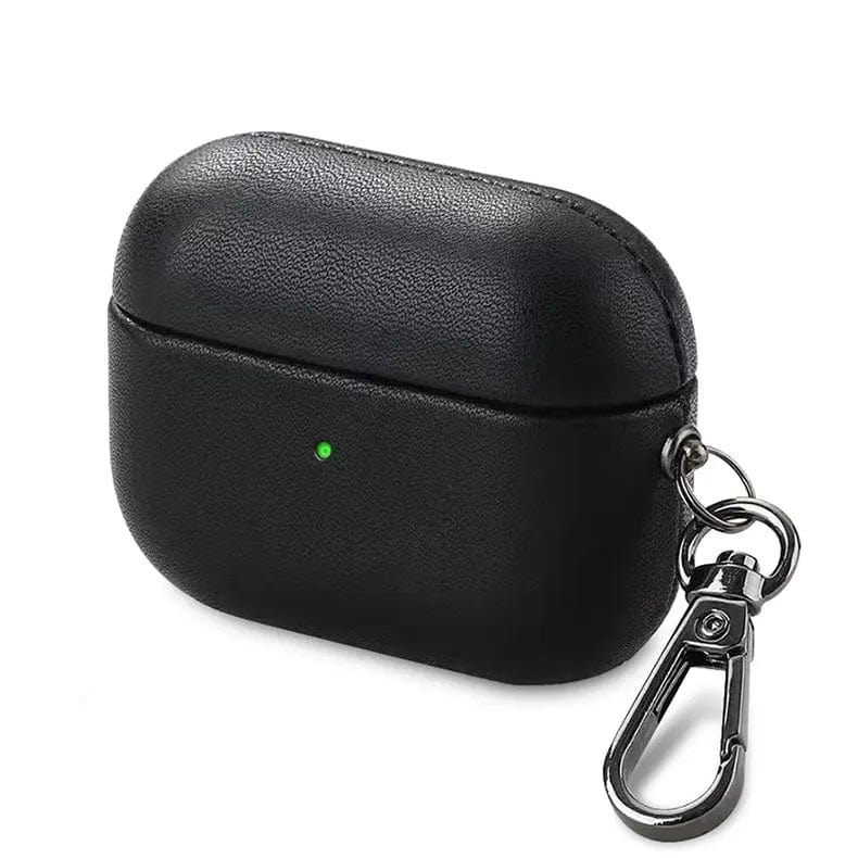 PU Leather Dual Layer Hard Cover for Airpods Pro | Pro 2 Airpods Pro | Pro 2 / Black - Ktusu