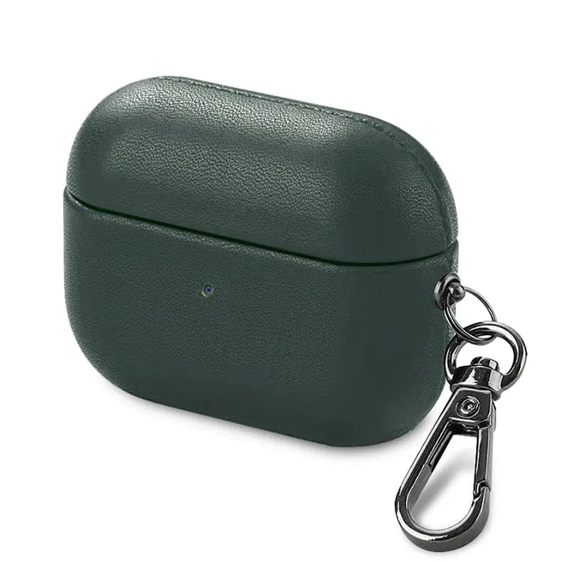 PU Leather Dual Layer Hard Cover for Airpods Pro | Pro 2 Airpods Pro | Pro 2 / Midnight Green - Ktusu