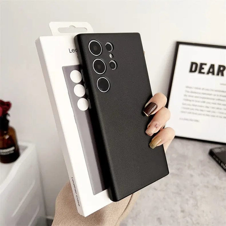 PU Leather hard Case for Samsung S24 Ultra Samsung S24 Ultra / Black - Ktusu