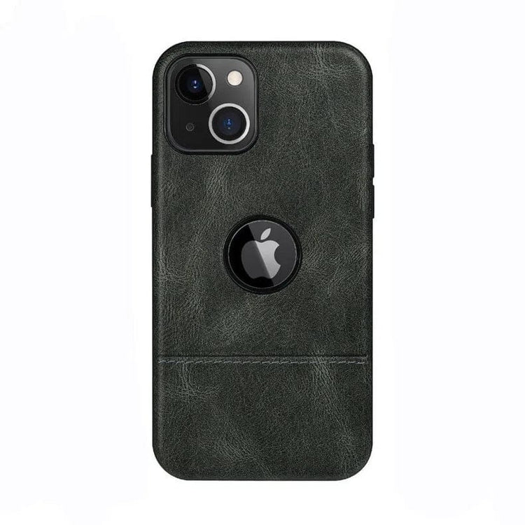 PU Leather Logo View Case for iPhone 11 iPhone 11 / Brown - Ktusu