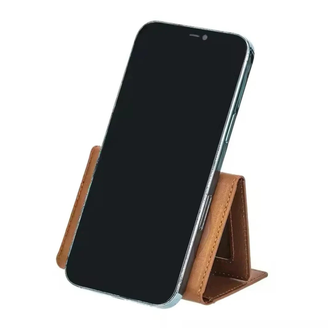 PU Leather Texture Magnetic MagSafe Card Wallet for iPhone - Ktusu