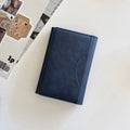 PU Leather Texture Magnetic MagSafe Card Wallet for iPhone Blue - Ktusu