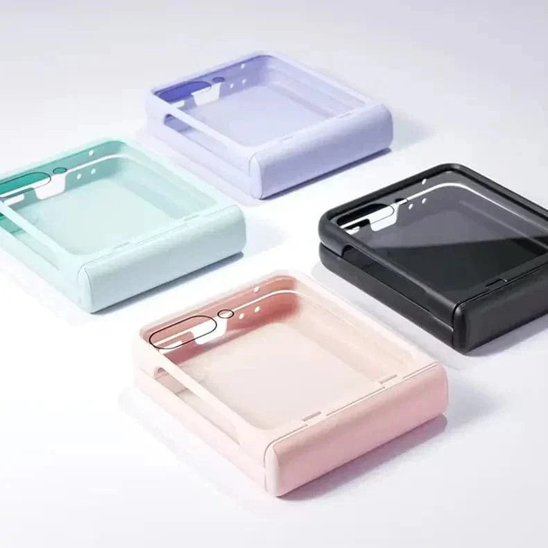 PU Leather with Hinge Protection Case for Samsung Z Flip5 - Ktusu