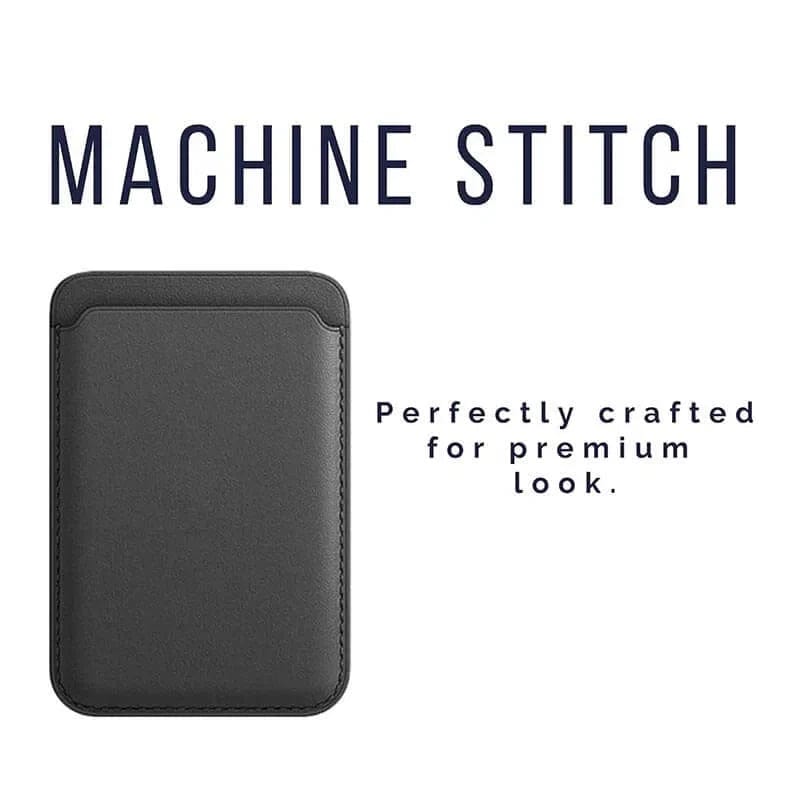 PU Magnetic MagSafe Card Wallet for iPhone - Ktusu