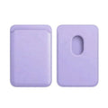 PU Magnetic MagSafe Card Wallet for iPhone Lavender - Ktusu