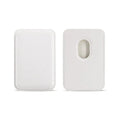 PU Magnetic MagSafe Card Wallet for iPhone White - Ktusu