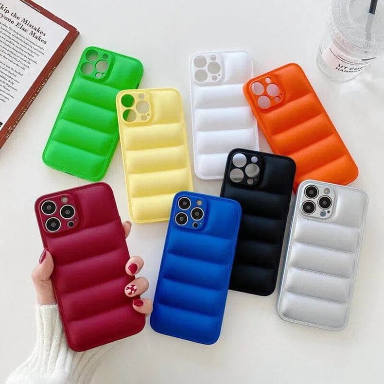 Puffer Pattern Soft TPU Case for iPhone 11 - Ktusu