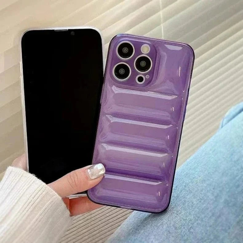 Puffer Pattern Soft TPU Case for iPhone 11 - Ktusu