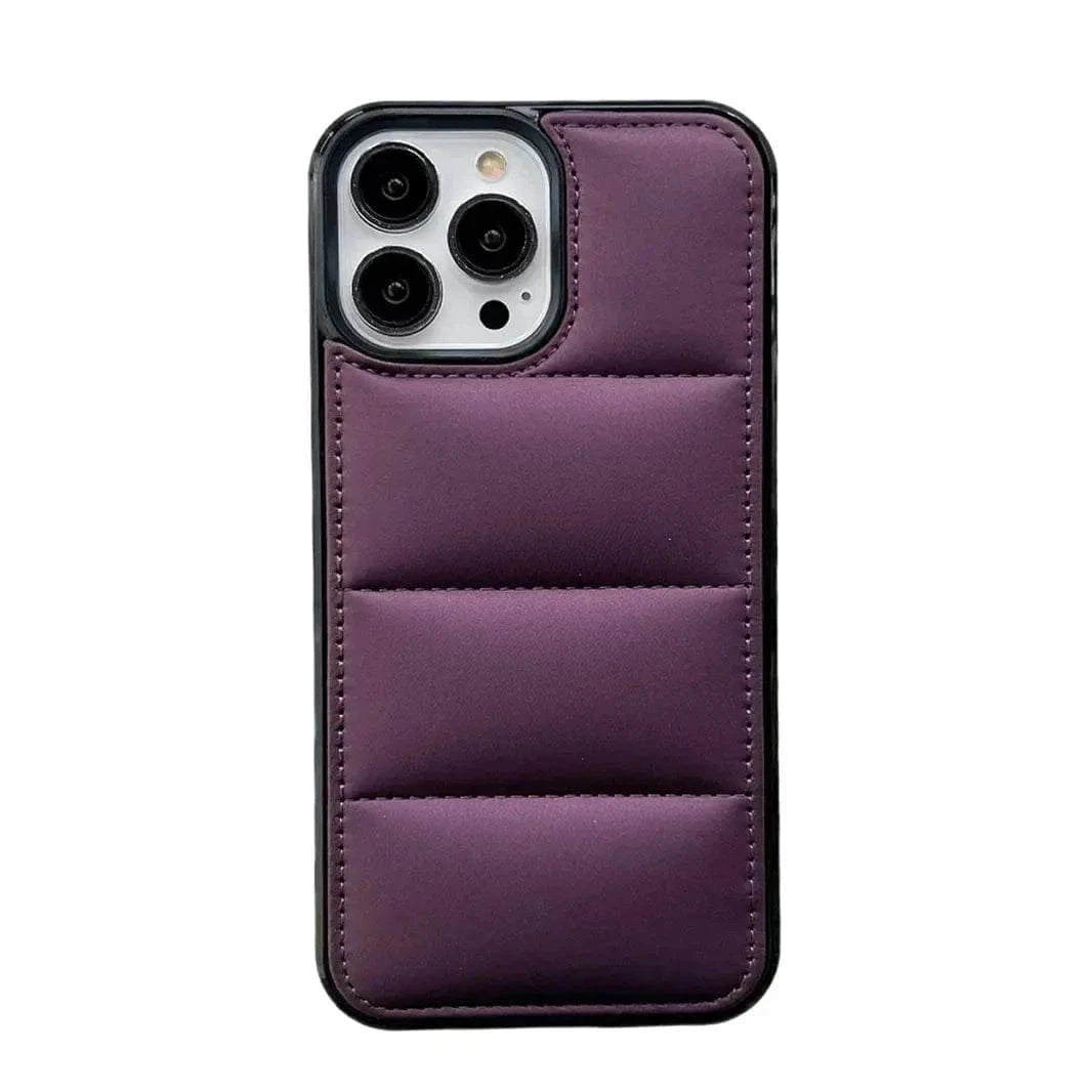 Puffer Pattern Soft TPU Hard Case for iPhone 15 Plus - Ktusu
