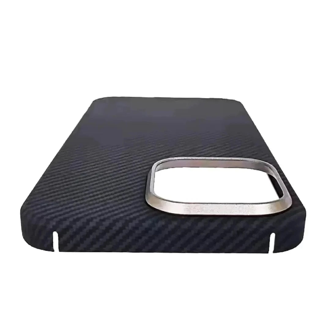 Real Aramid Carbon Fiber Magsafe PC Case for iPhone 16 Pro - Ktusu