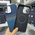 Real Aramid Kevlar Fiber Magsafe Case for iPhone 16 Pro - Ktusu
