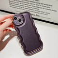 Reflective Shiny Wavy Edge Soft TPU Case for iPhone 13 - Ktusu