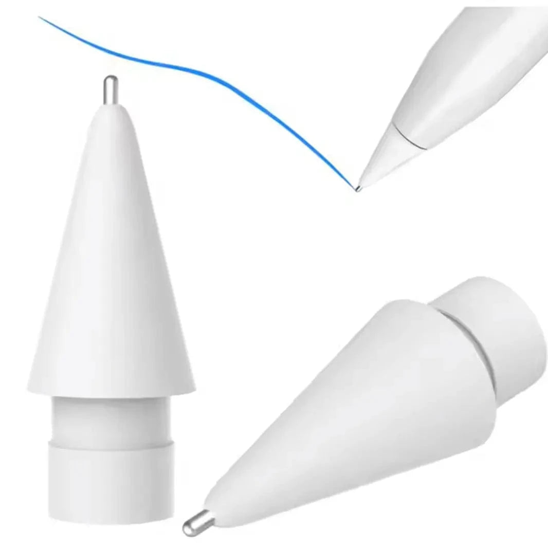 Replacement Metal Nibs Pencil Tips [Pack of 3] for Apple Pencil - Ktusu