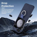 Ribbon Metal Ring Holder matte finish Hard Case for Samsung Z Flip5 - Ktusu