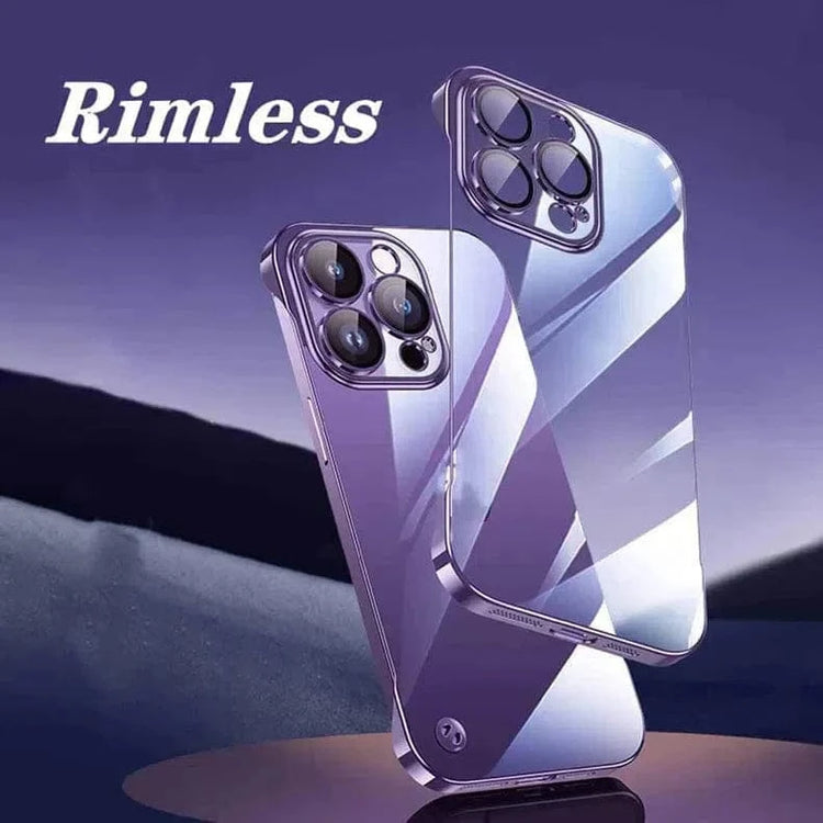 Rimless Slim Frameless Clear Hard Case for iPhone 13 Pro Max - Ktusu