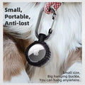 Rugged Soft TPU Keychain Cover for Apple AirTag AirTag / Black - Ktusu