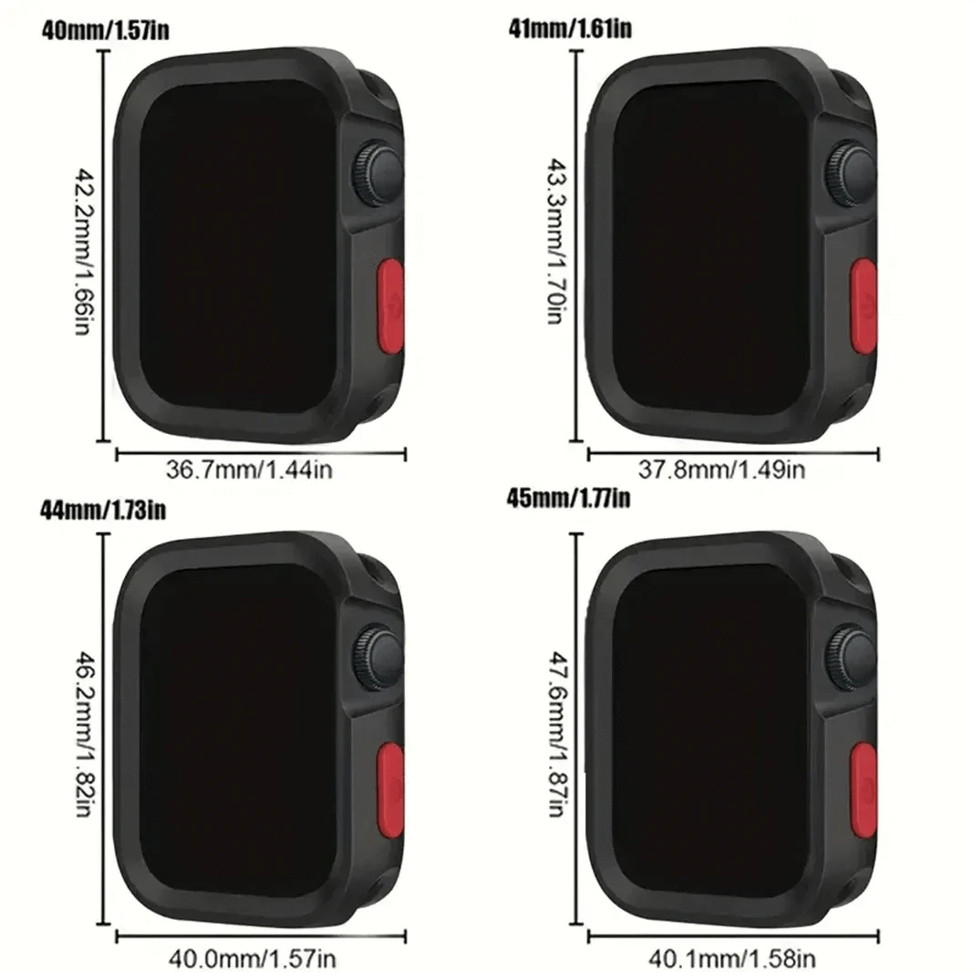 Rugged TPU Soft Cover for Apple Watch 40mm - Ktusu