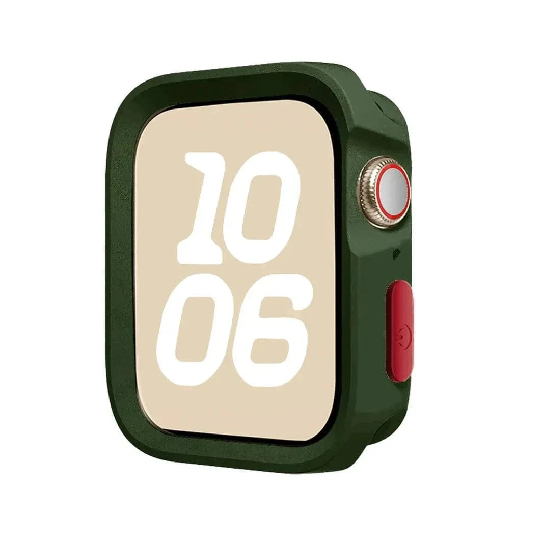 Rugged TPU Soft Cover for Apple Watch 41mm 41mm / Army Green - Ktusu