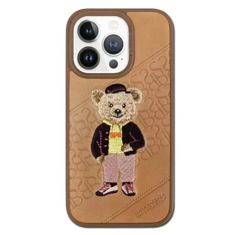 Santa Barbara Crete Series Case for iPhone 14 Pro Max iPhone 14 Pro Max / Brown - Ktusu