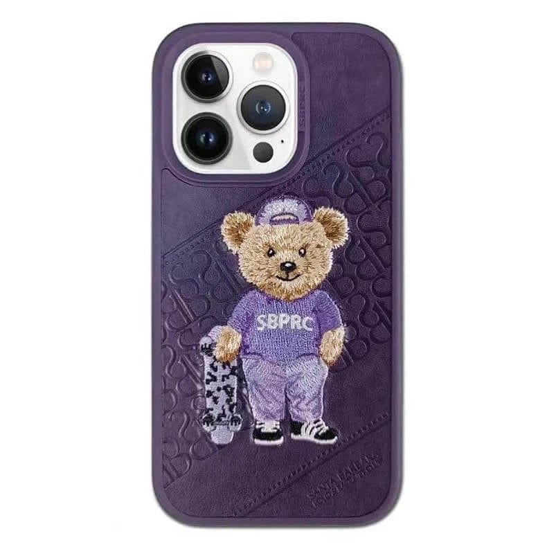 Santa Barbara Crete Series Case for iPhone 14 Pro Max iPhone 14 Pro Max / Deep Purple - Ktusu
