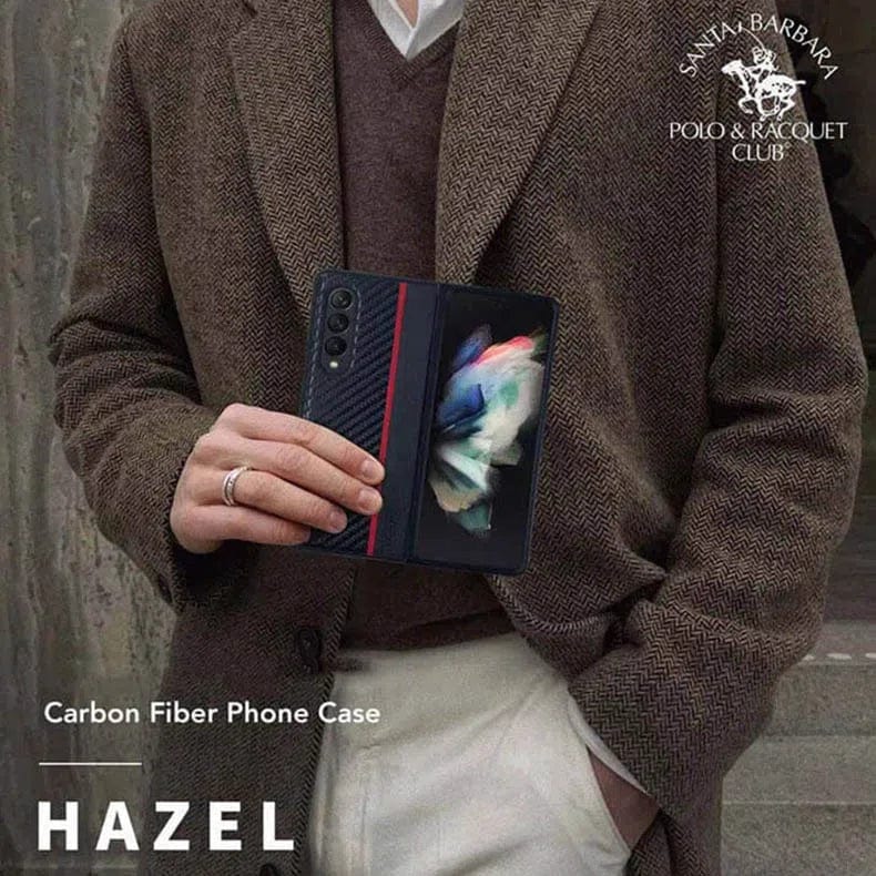Santa Barbara Hazel Series Case for Samsung Z Fold6 Samsung Z Fold6 / Black - Ktusu