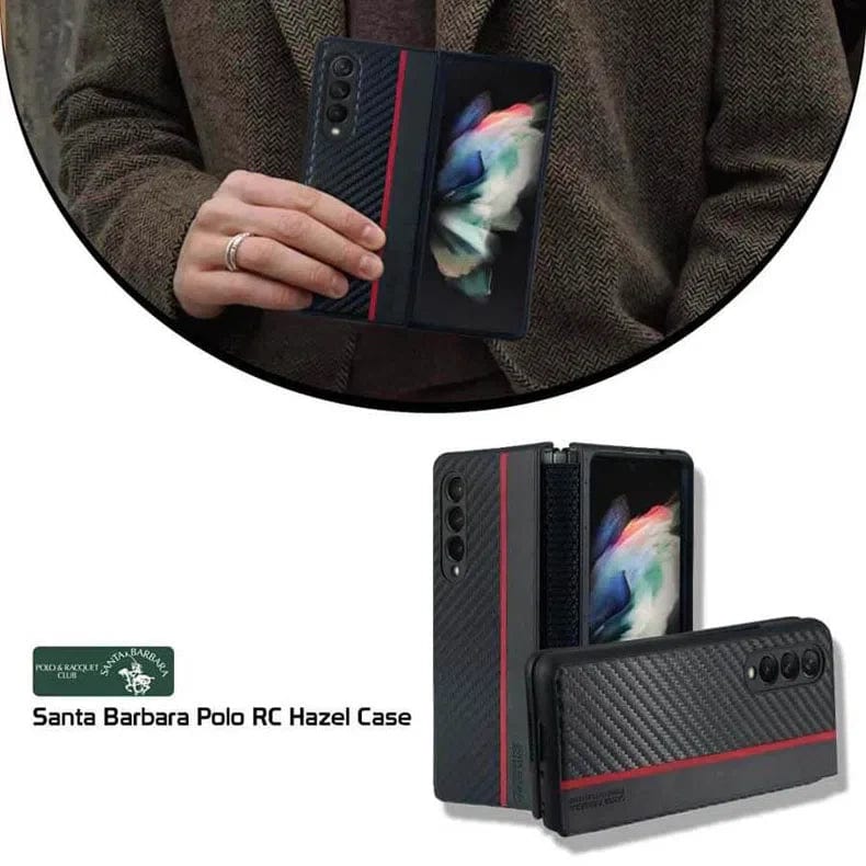 Santa Barbara Hazel Series Case for Samsung Z Fold6 Samsung Z Fold6 / Black - Ktusu