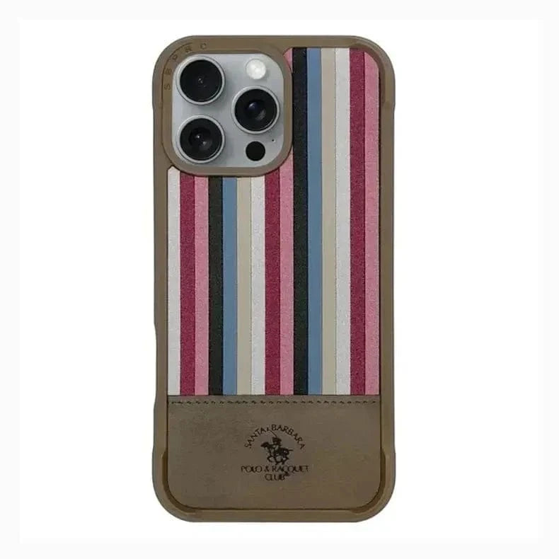 Santa Barbara Issac Series Case for iPhone 16 iPhone 16 / Champange Gold - Ktusu