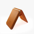 Santa Barbara Leather Magnetic MagSafe Card Wallet for iPhone Brown - Ktusu