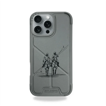 Santa Barbara Marion Series Case for iPhone 16 Pro Max iPhone 16 Pro Max / Grey - Ktusu