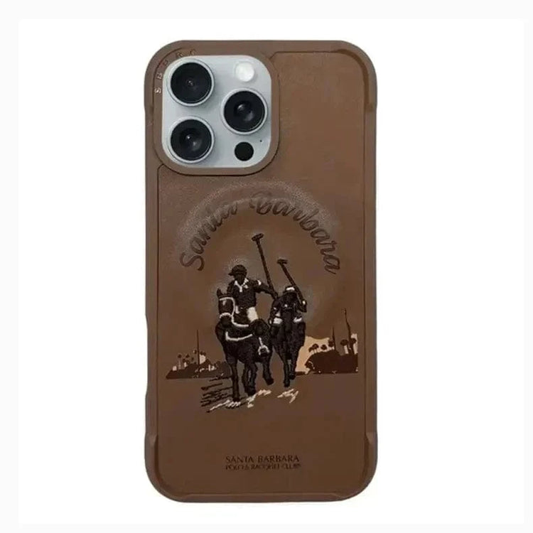 Santa Barbara Virgil Series Case for iPhone 16 Plus iPhone 16 Plus / Black - Ktusu
