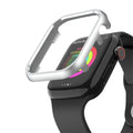 Shiny Metal Aluminium Alloy Bumper for Apple Watch 40mm 40mm / Silver - Ktusu