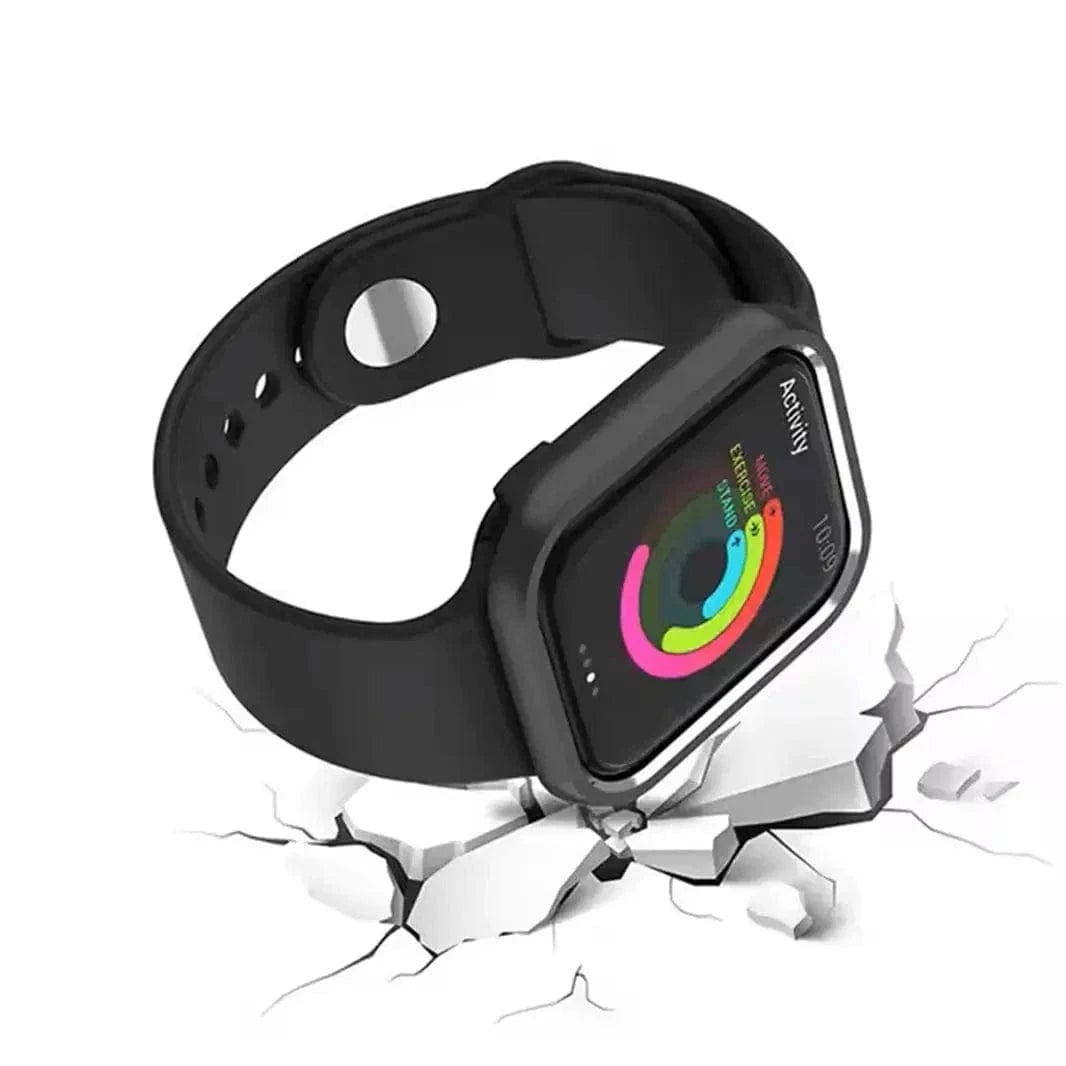Shiny Metal Aluminium Alloy Bumper for Apple Watch 41mm - Ktusu