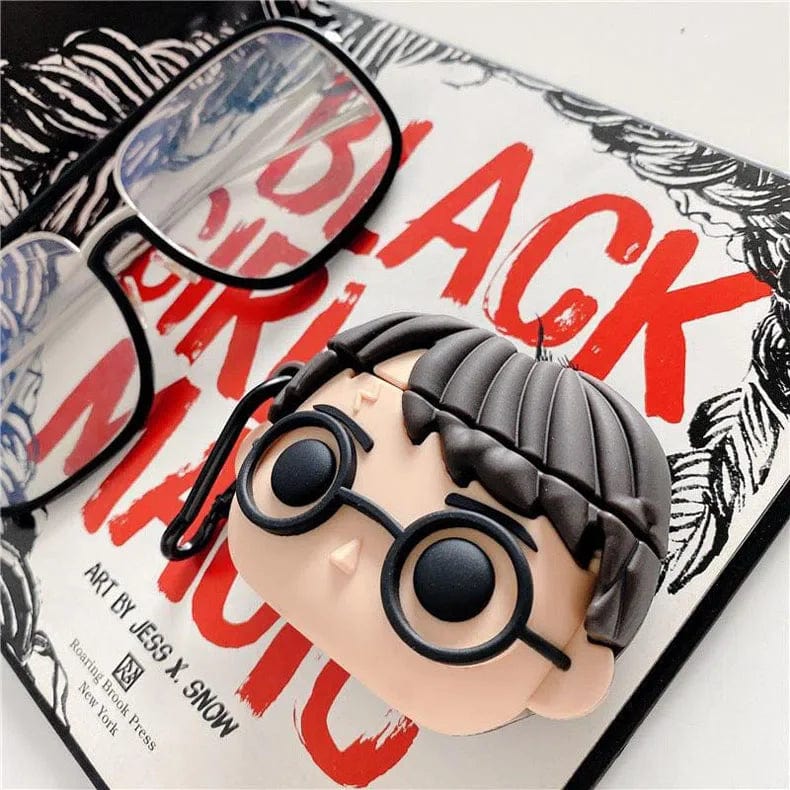 Silicone 3D Cartoon Cover for Airpods Pro Airpods Pro / Pooter - Ktusu